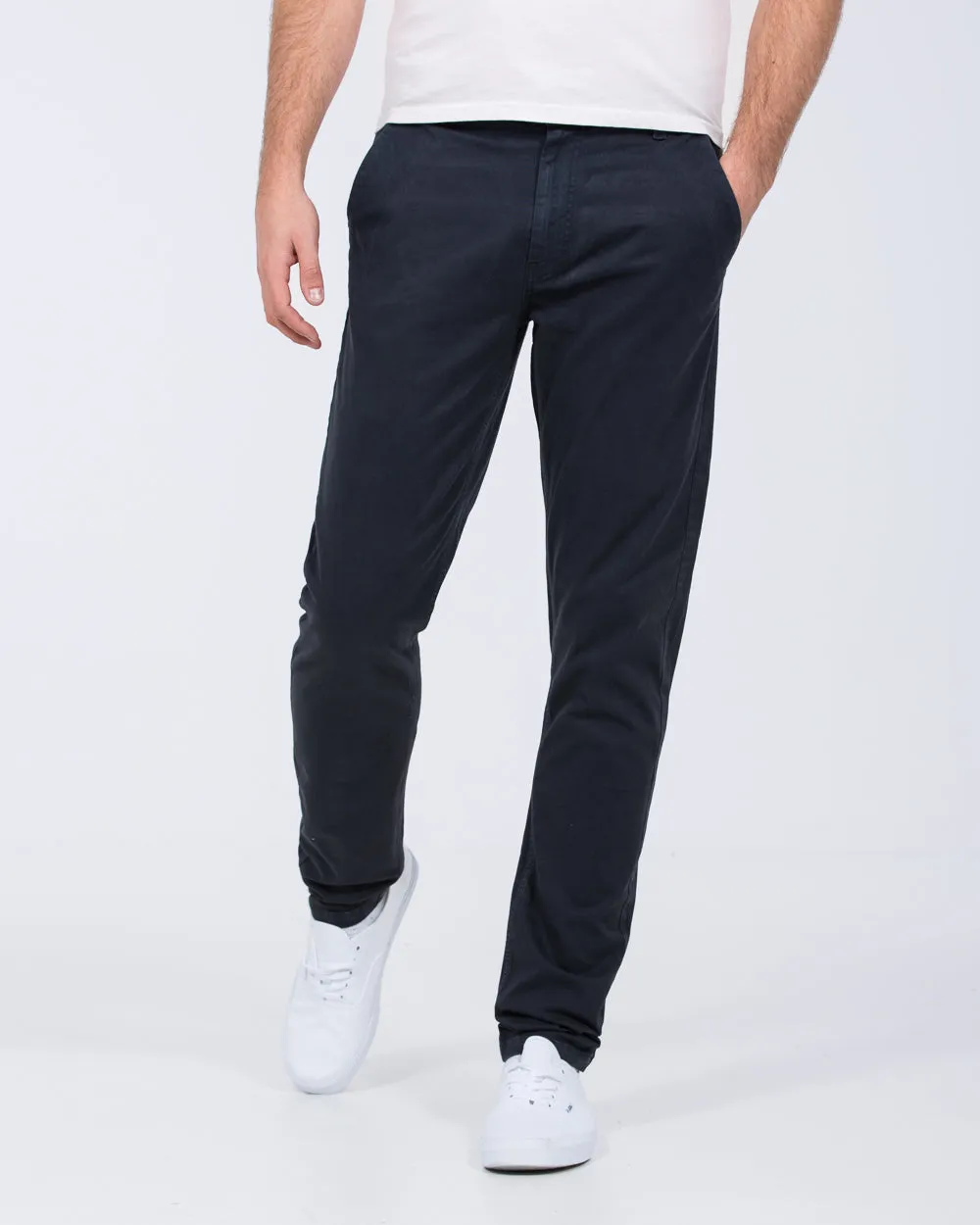 2t Ludvig Slim Fit Tall Chinos (navy)