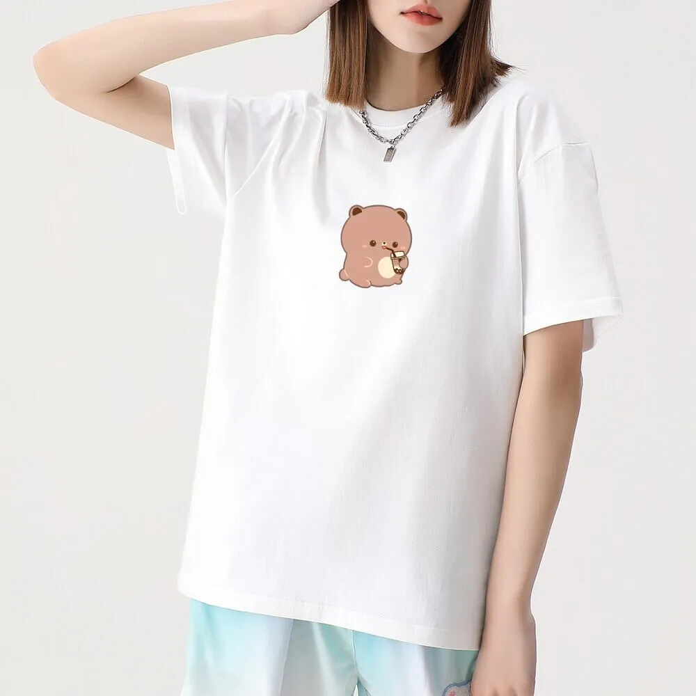 Boba Lovin Boberu Loose Cotton T-Shirts