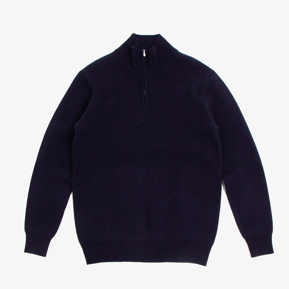 Cashmere mix Zip-Up