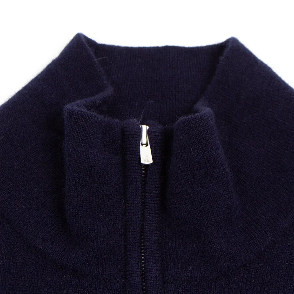 Cashmere mix Zip-Up