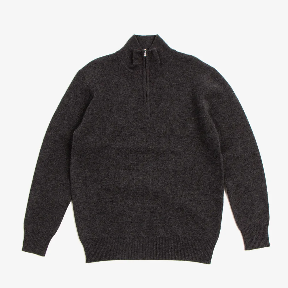 Cashmere mix Zip-Up