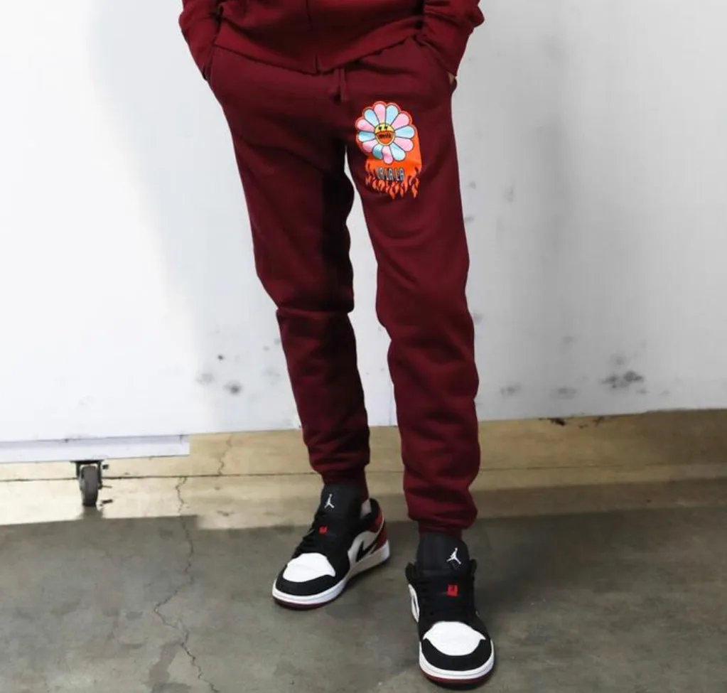 Cooper 9 La La La Jogger Pants (Maroon)