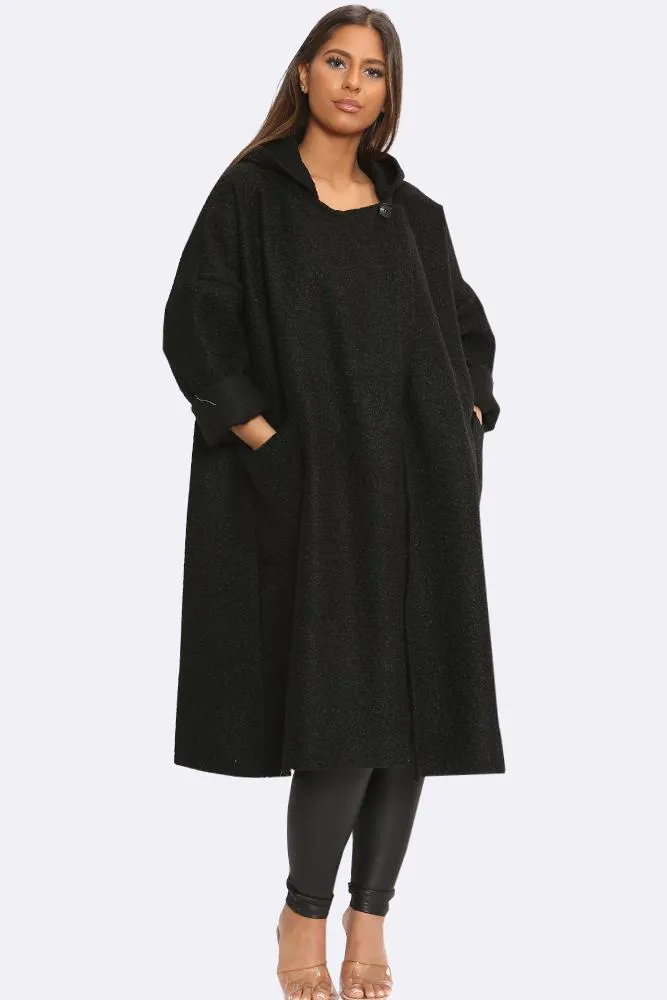 Crossover Heavy Fabric Coat