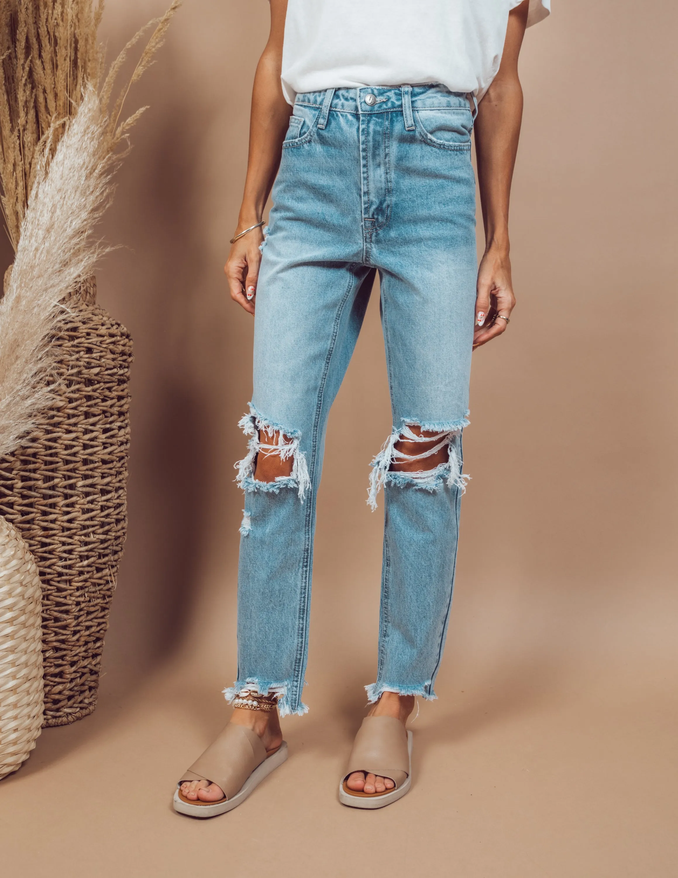 Danie Distressed Denim