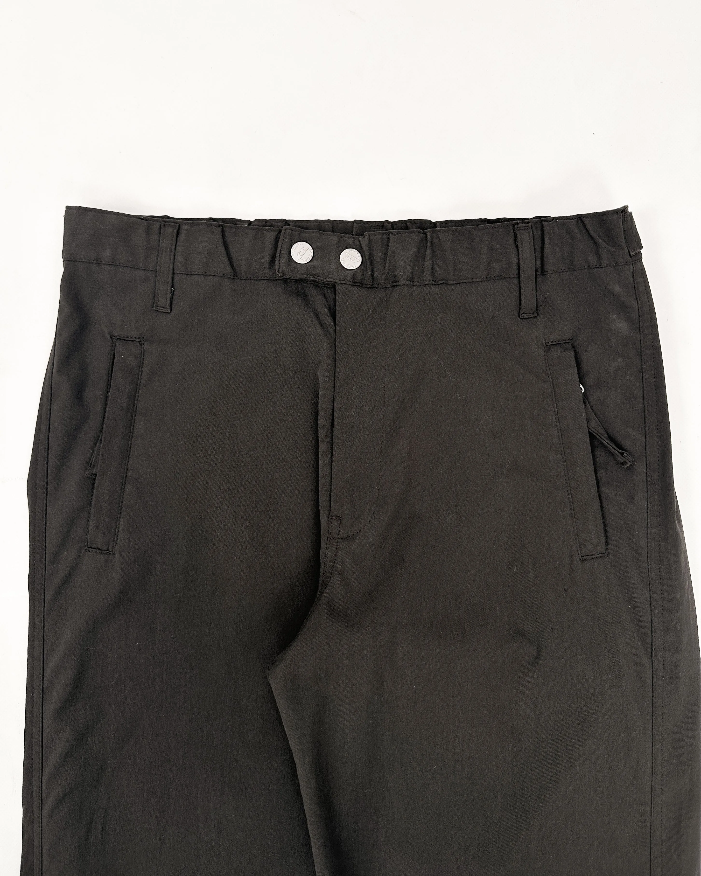 Diesel Dark Brown Zipped Pants 2000's