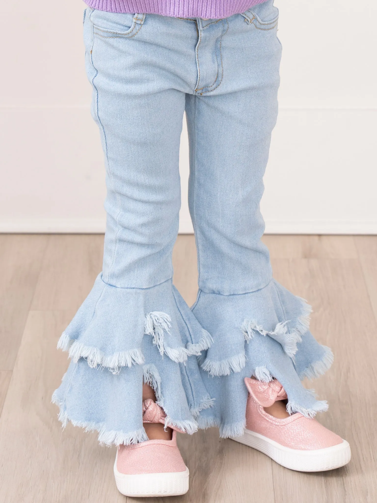 Distressed Bell Denim - Restocked!