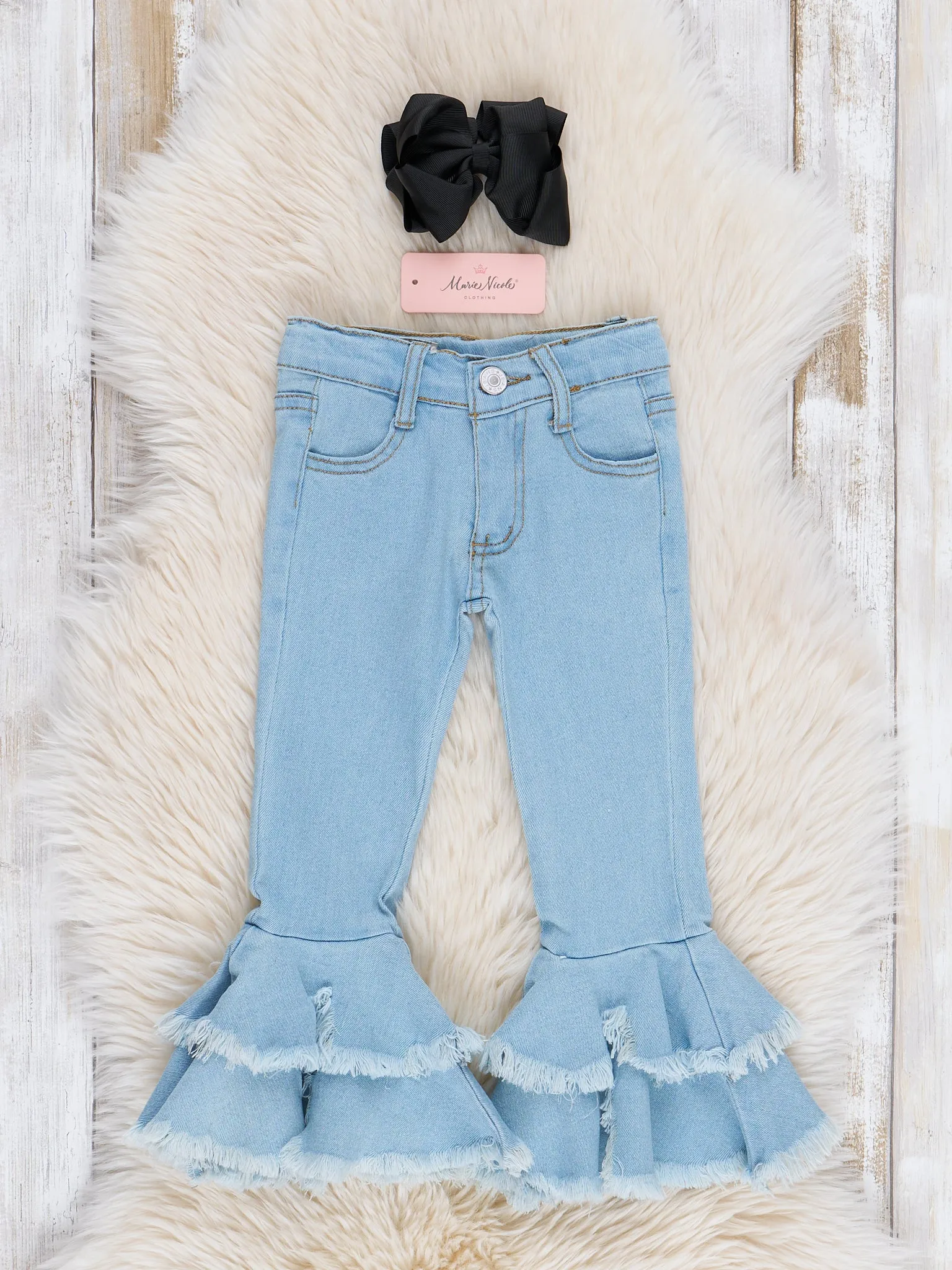 Distressed Bell Denim - Restocked!