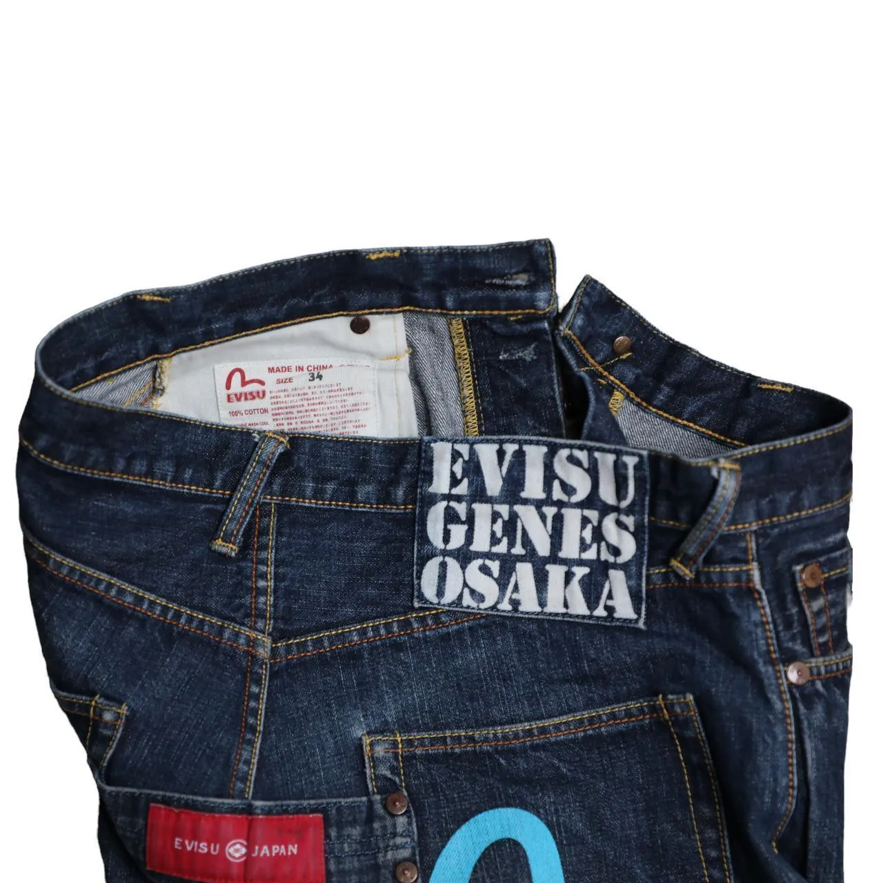 Evisu diacock Multi Pocket