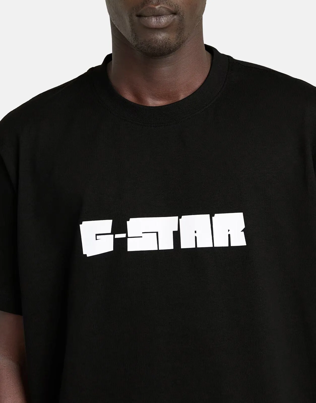 G-Star RAW Graphic Script Loose Black T-Shirt