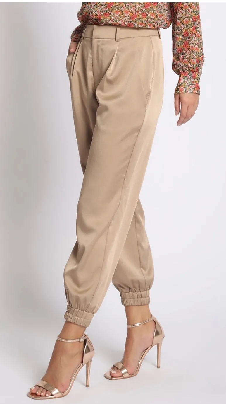 Jogger Satin Pants