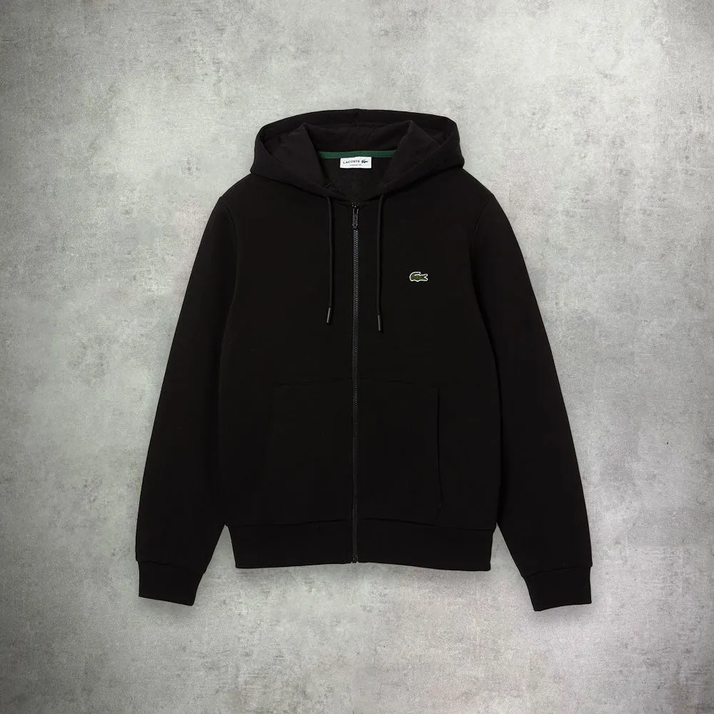 Lacoste Zip Up Fleece Black