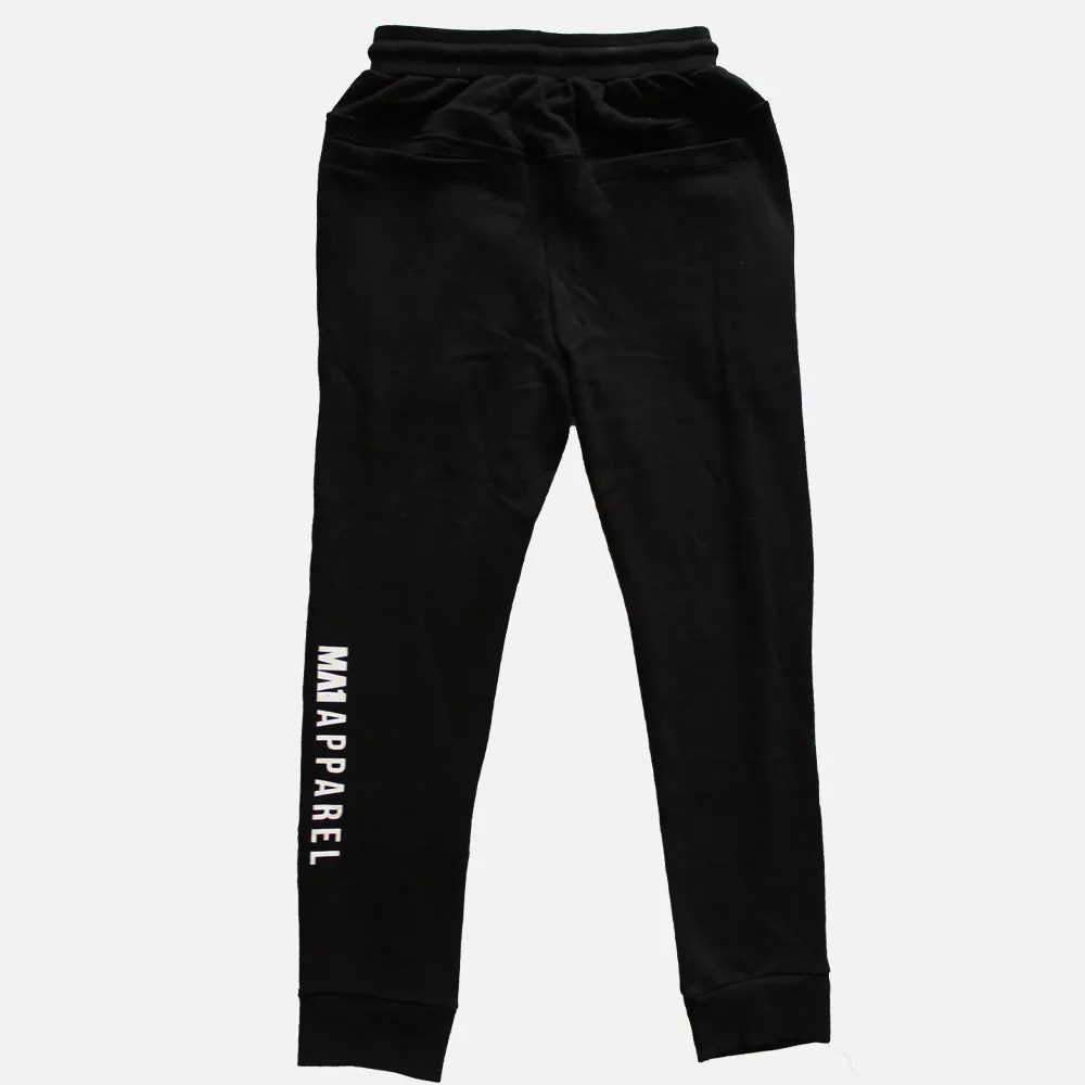 MA1 Classic Black Joggers