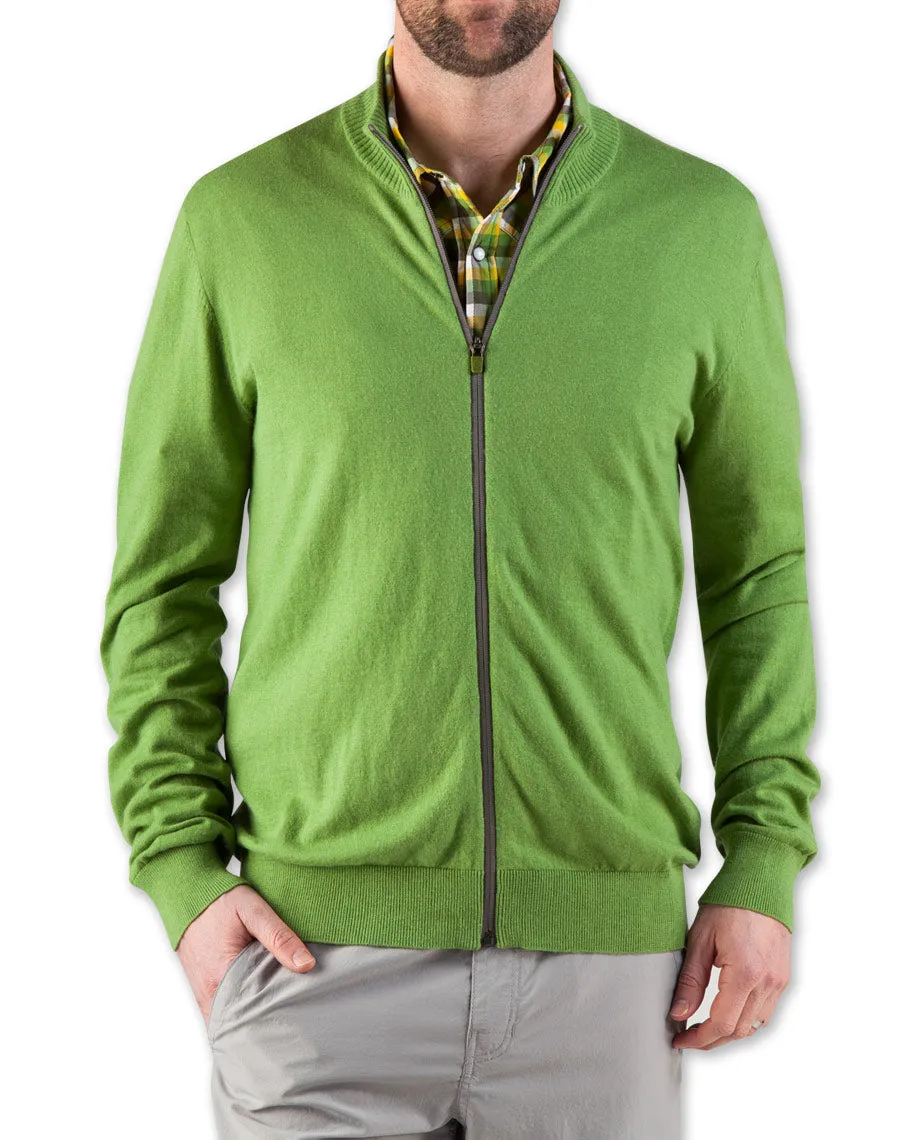 Men's Synthis Full Zip Sweater