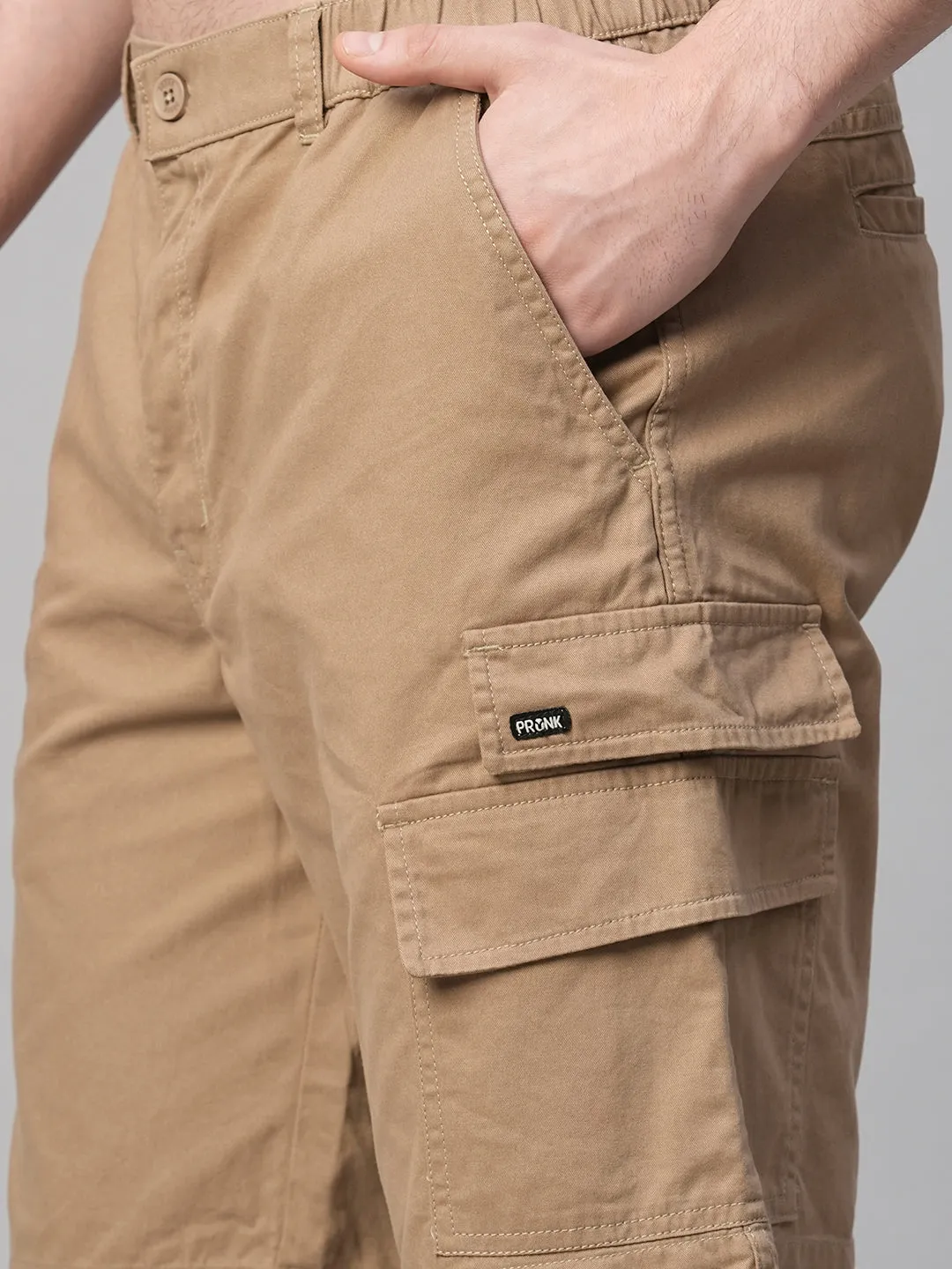 Mens Woven Shorts - Khaki