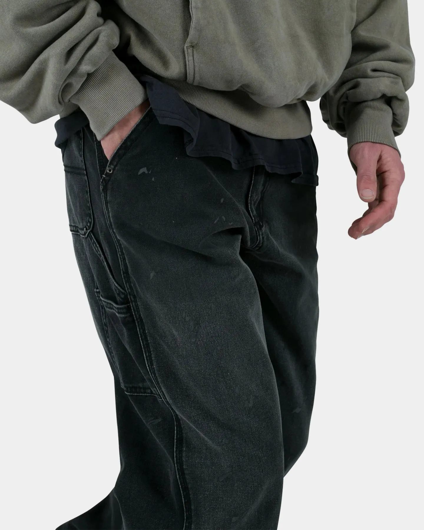 MNML Vintage Work Pants Black