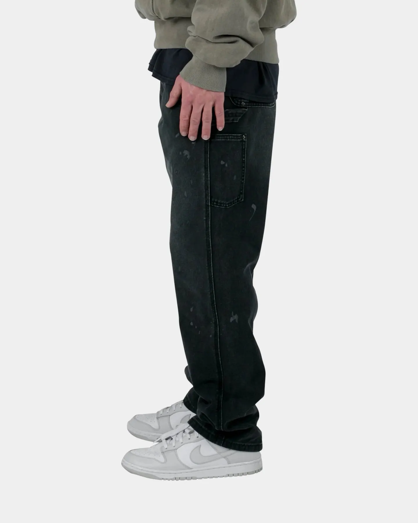 MNML Vintage Work Pants Black