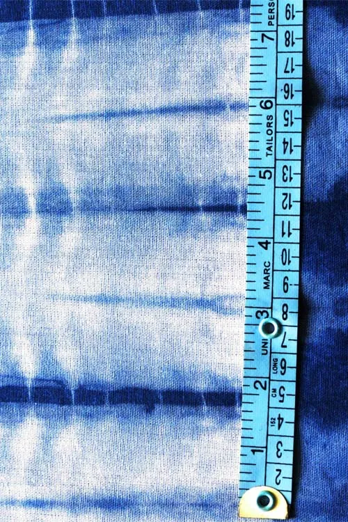 Moralfibre Fabric Is 100% Cotton Organic Handspun Handwoven, Natural Tie & Dyed  Indigo And White Fabric