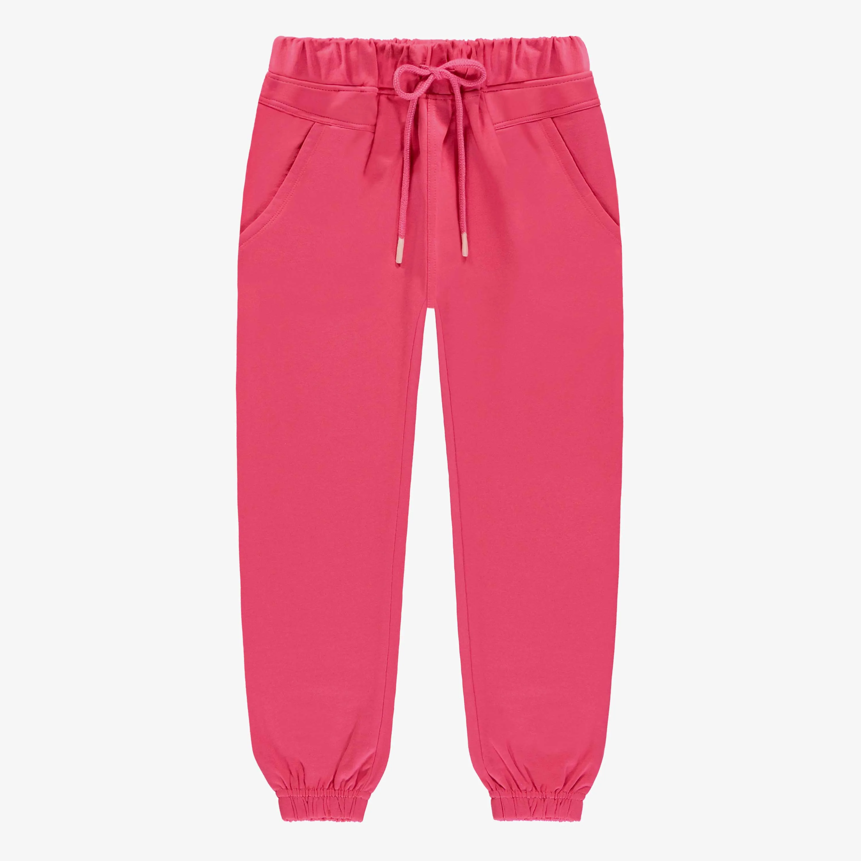 Pantalon rose style jogger, enfant ||Pink jogger pants, child