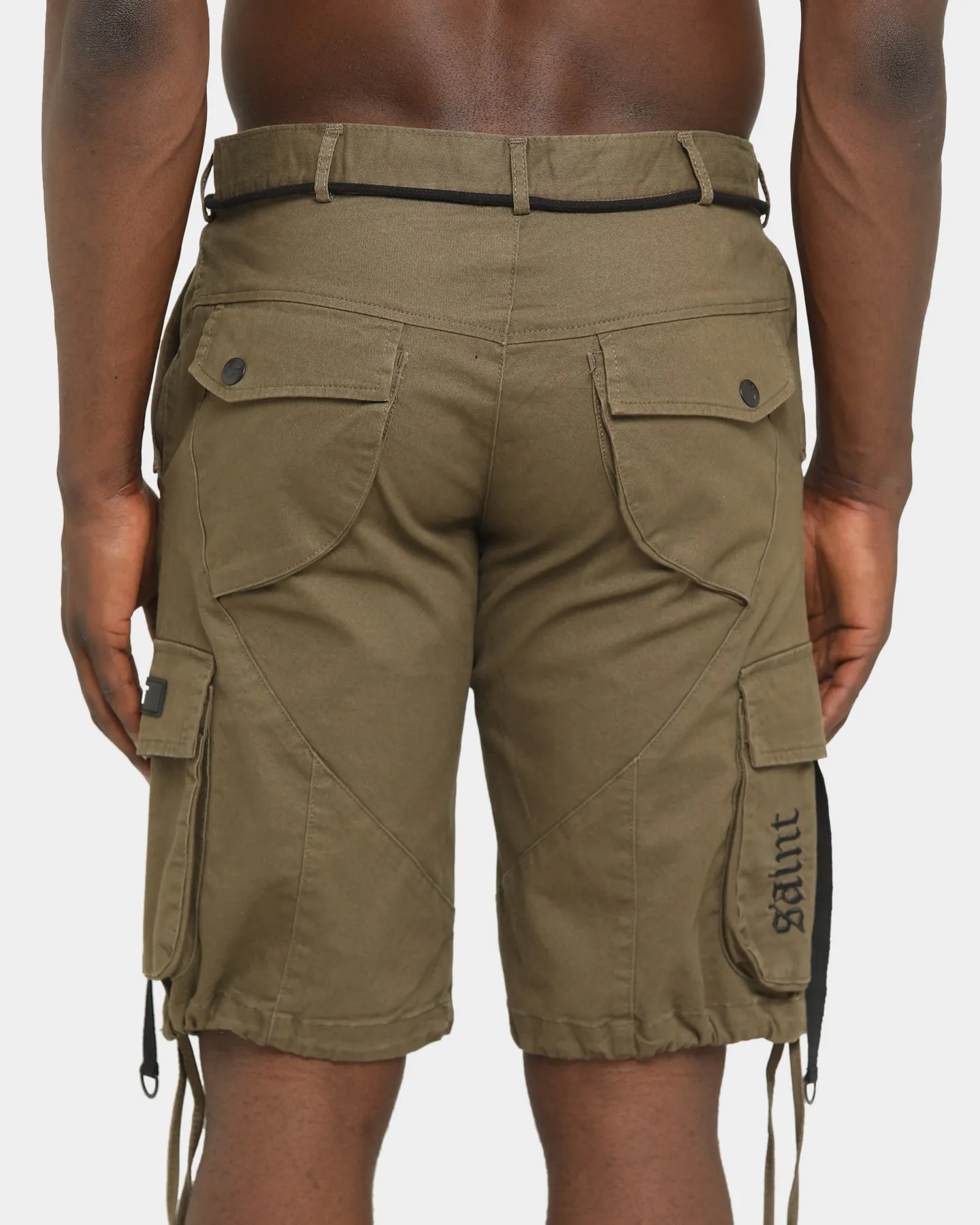 Saint Morta Darma Initiative Cargo Shorts Army Green