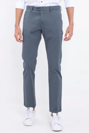 SF Leisure Blue 2-Way Stretch Washed Chino