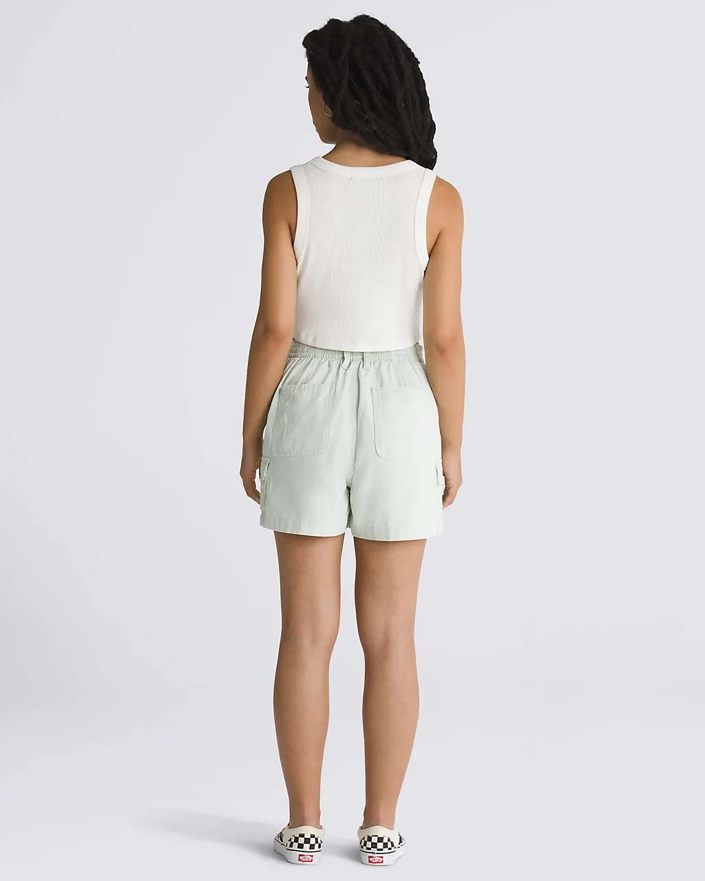 Sidewalk Cargo Shorts - Pale Aqua