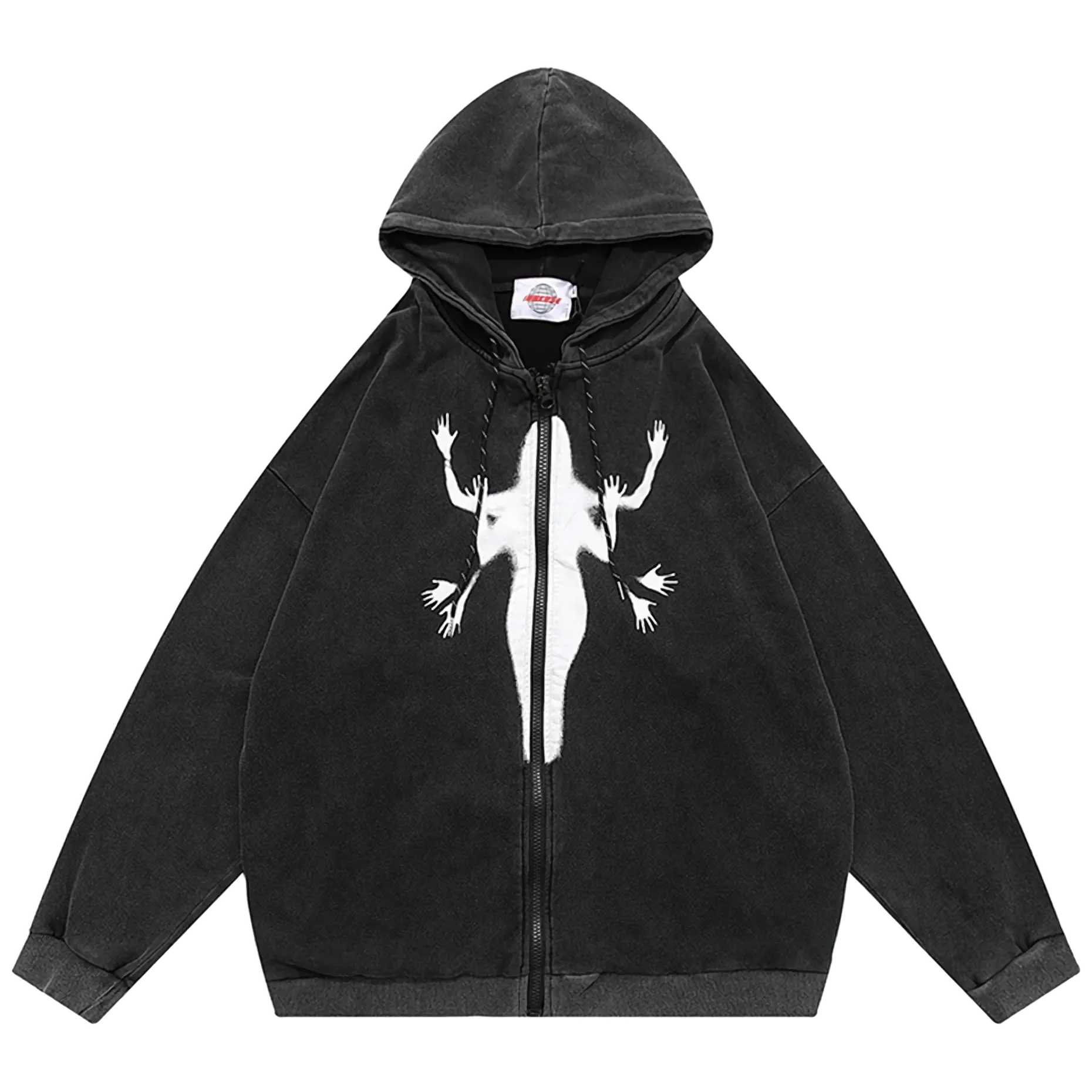 Silhouette Zip Hoodie