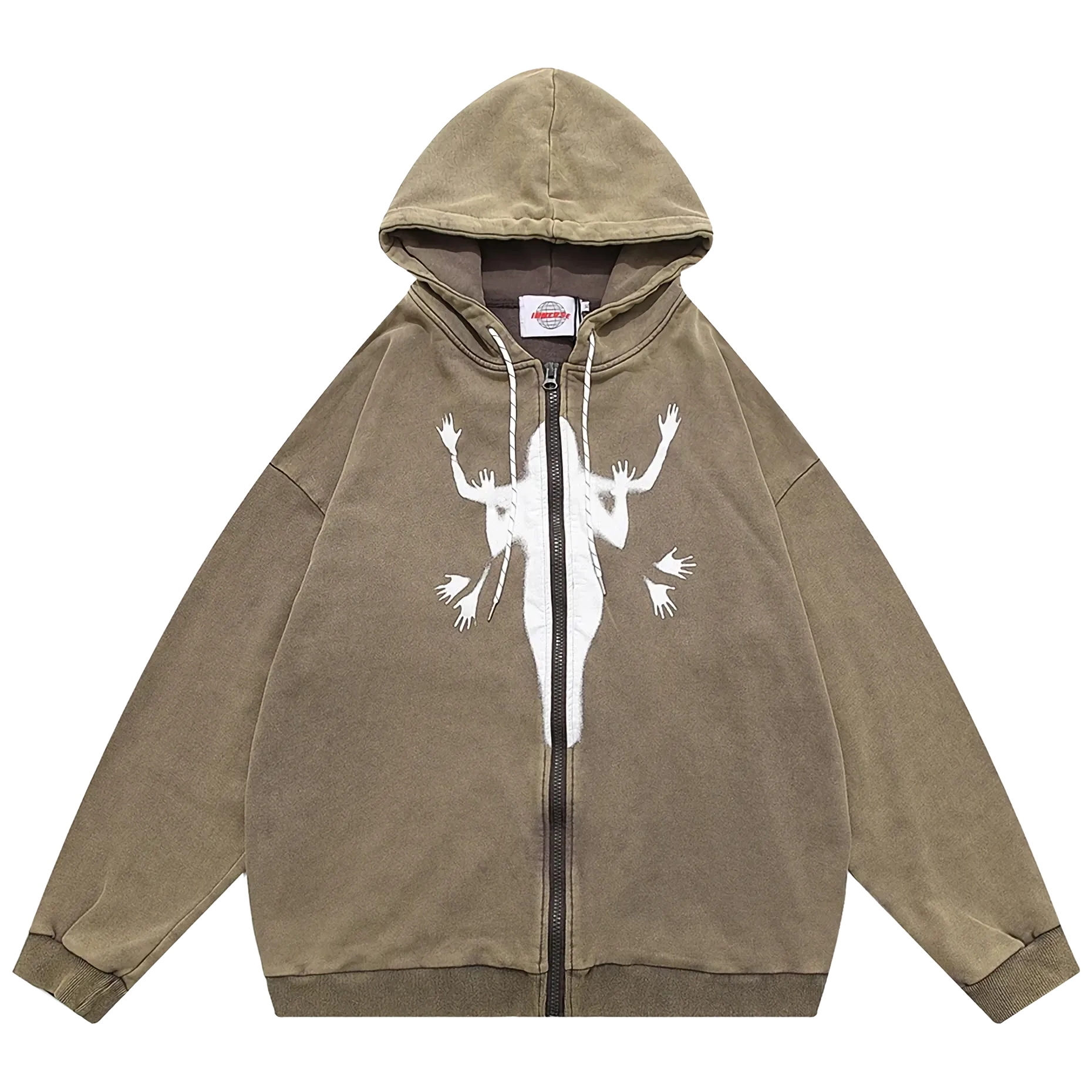 Silhouette Zip Hoodie