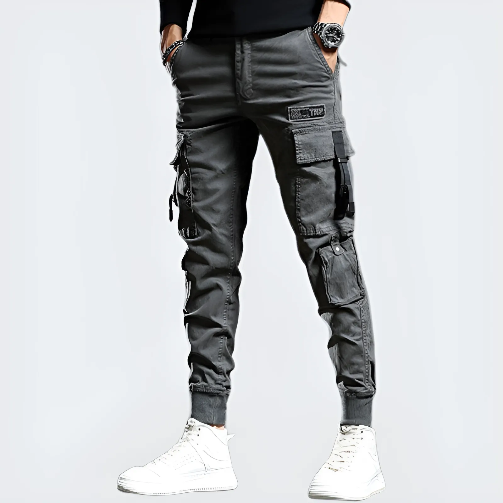 Skinny Cargo Pants For Men