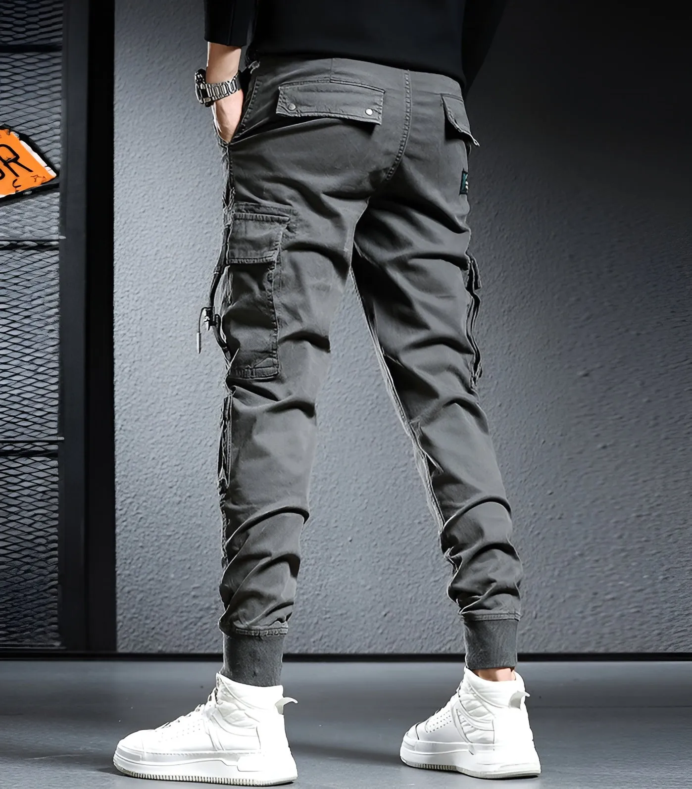 Skinny Cargo Pants For Men