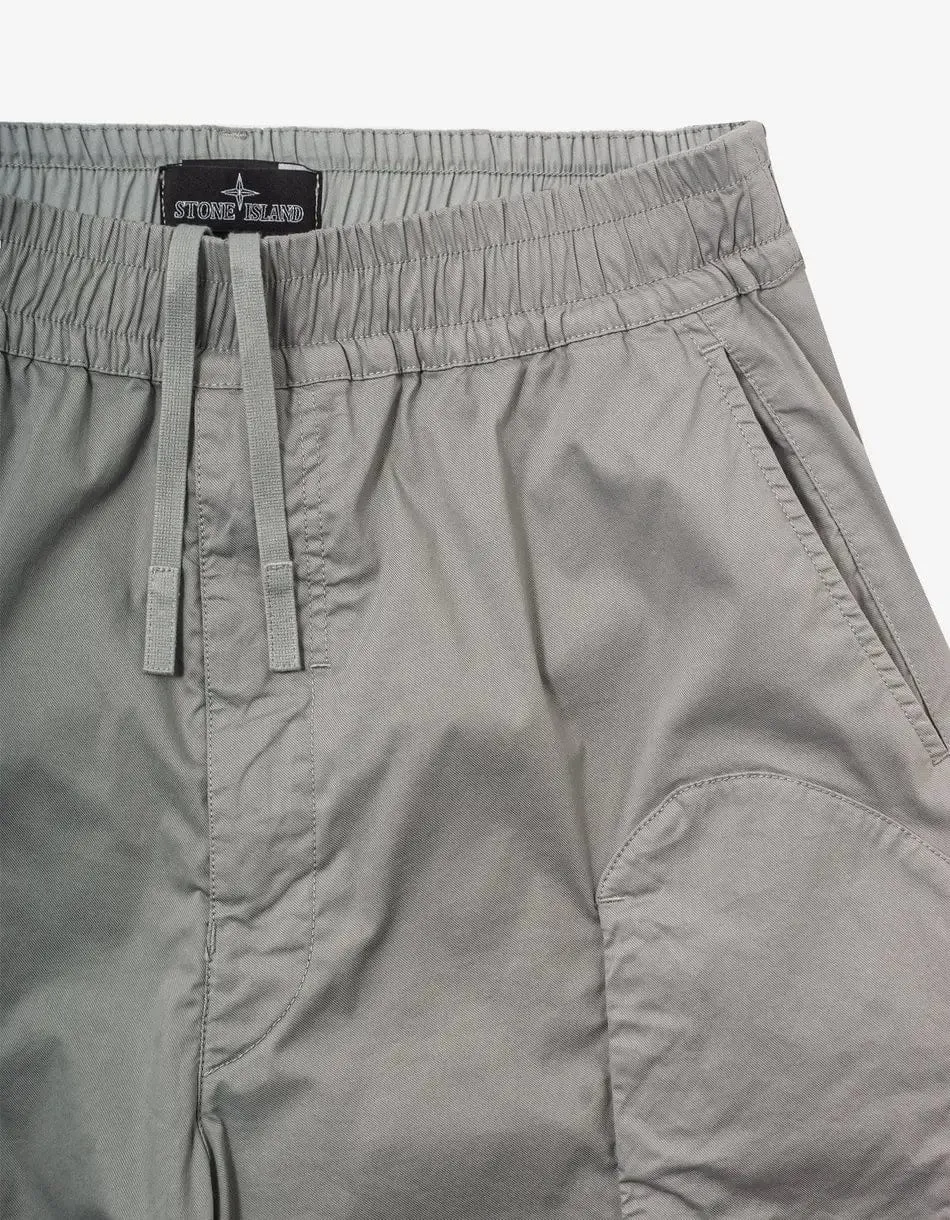 Stone Island Shadow Project Grey Cargo Shorts