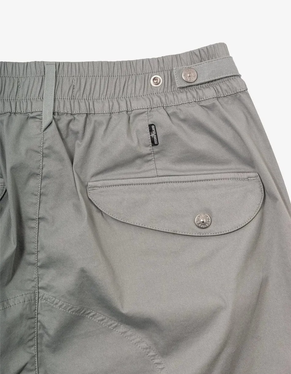 Stone Island Shadow Project Grey Cargo Shorts