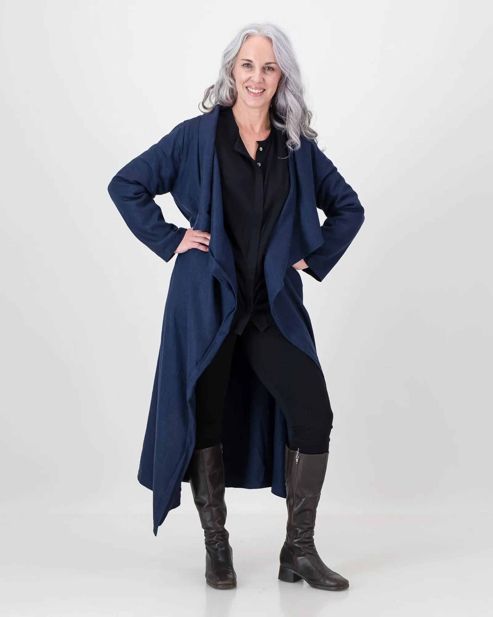 thandeka coat - navy