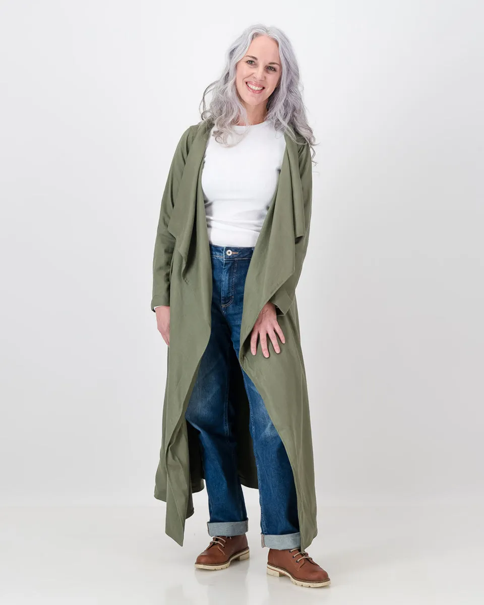 thandeka coat - olive