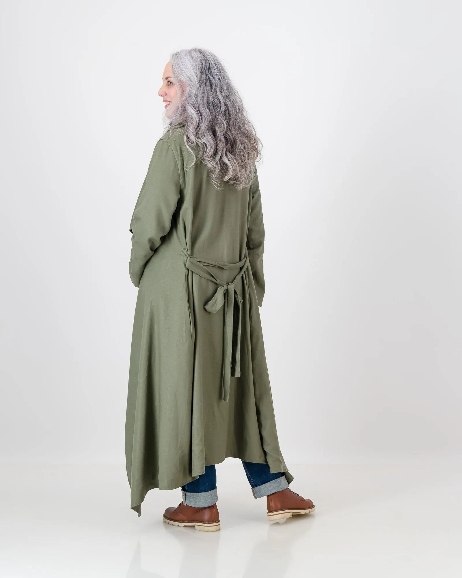 thandeka coat - olive