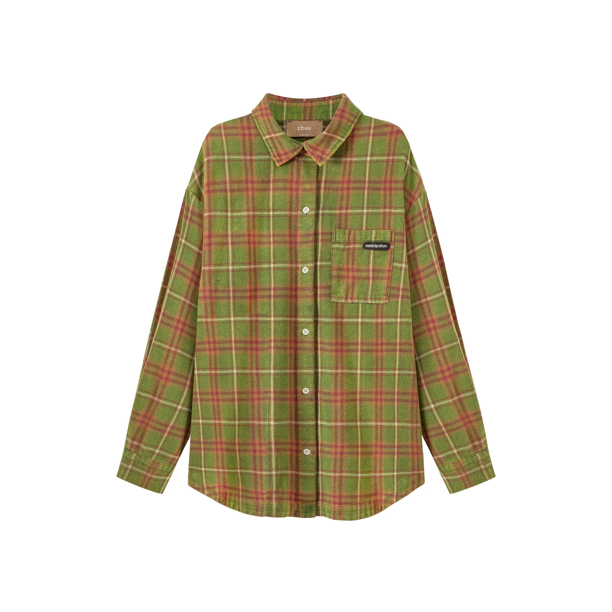 Vintage Check Loose Shirt