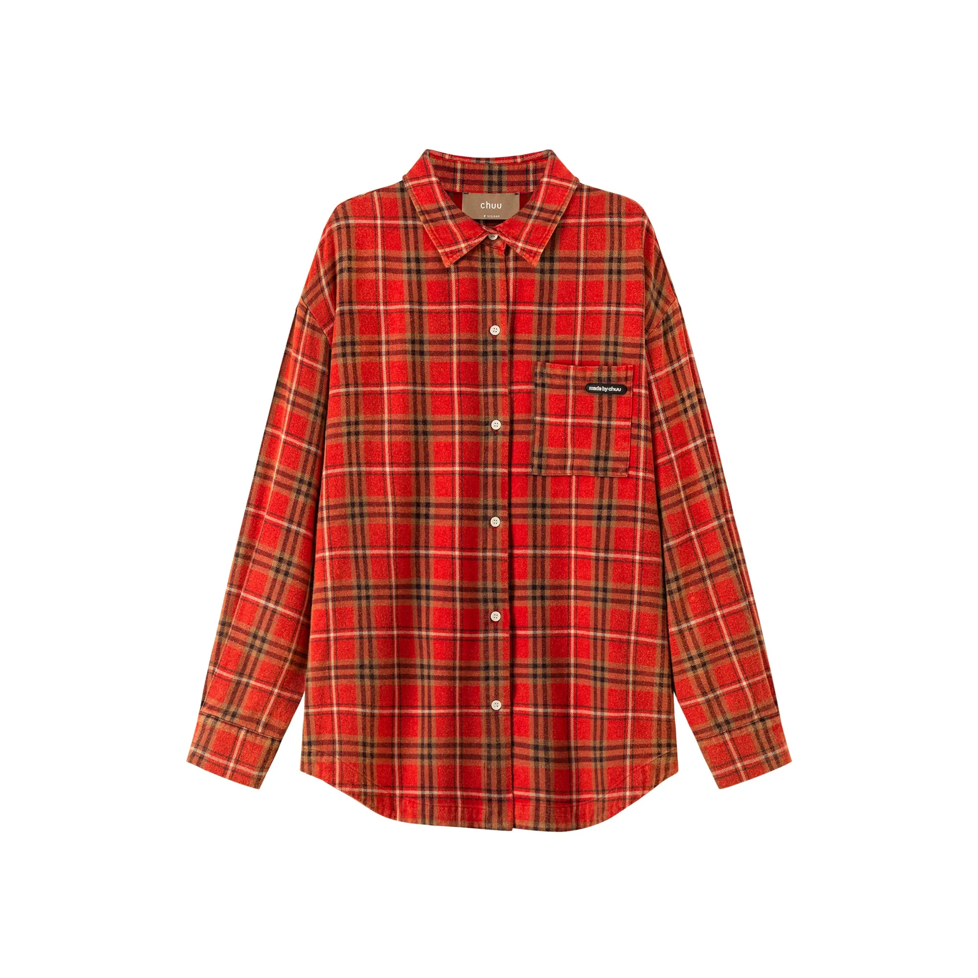 Vintage Check Loose Shirt