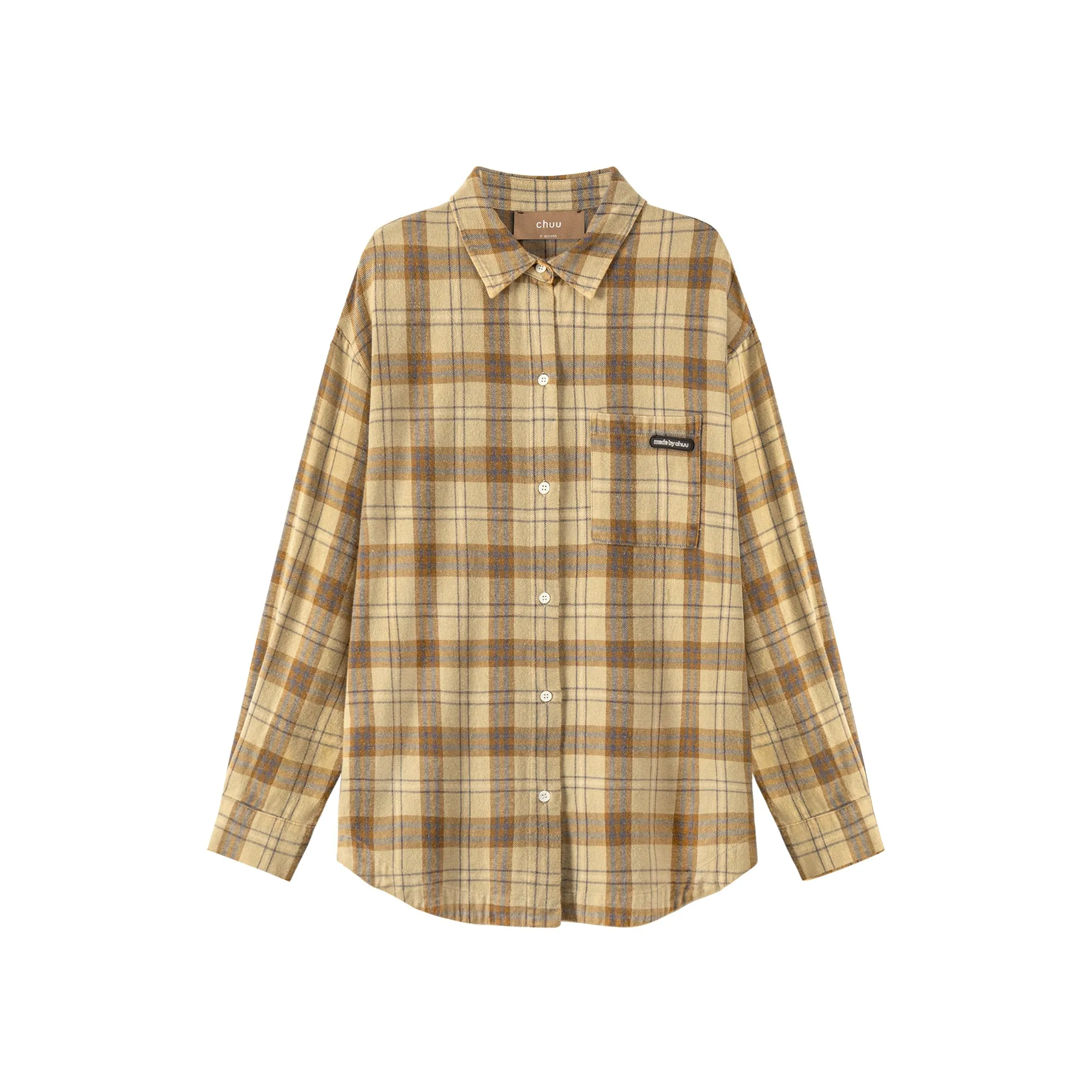 Vintage Check Loose Shirt