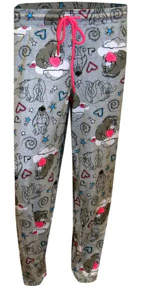 Winnie the Pooh Eeyore Ladies Jogger Lounge Pants