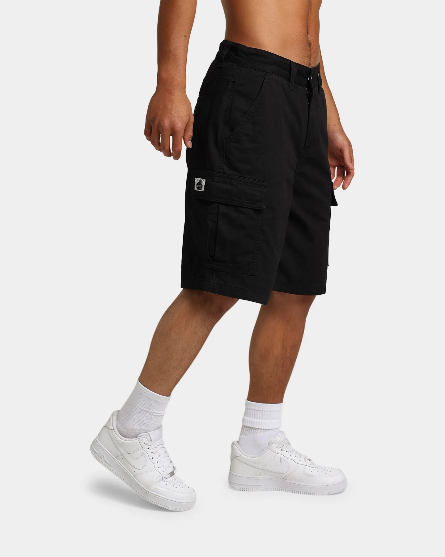 X-Large Tactical Cargo Shorts Black