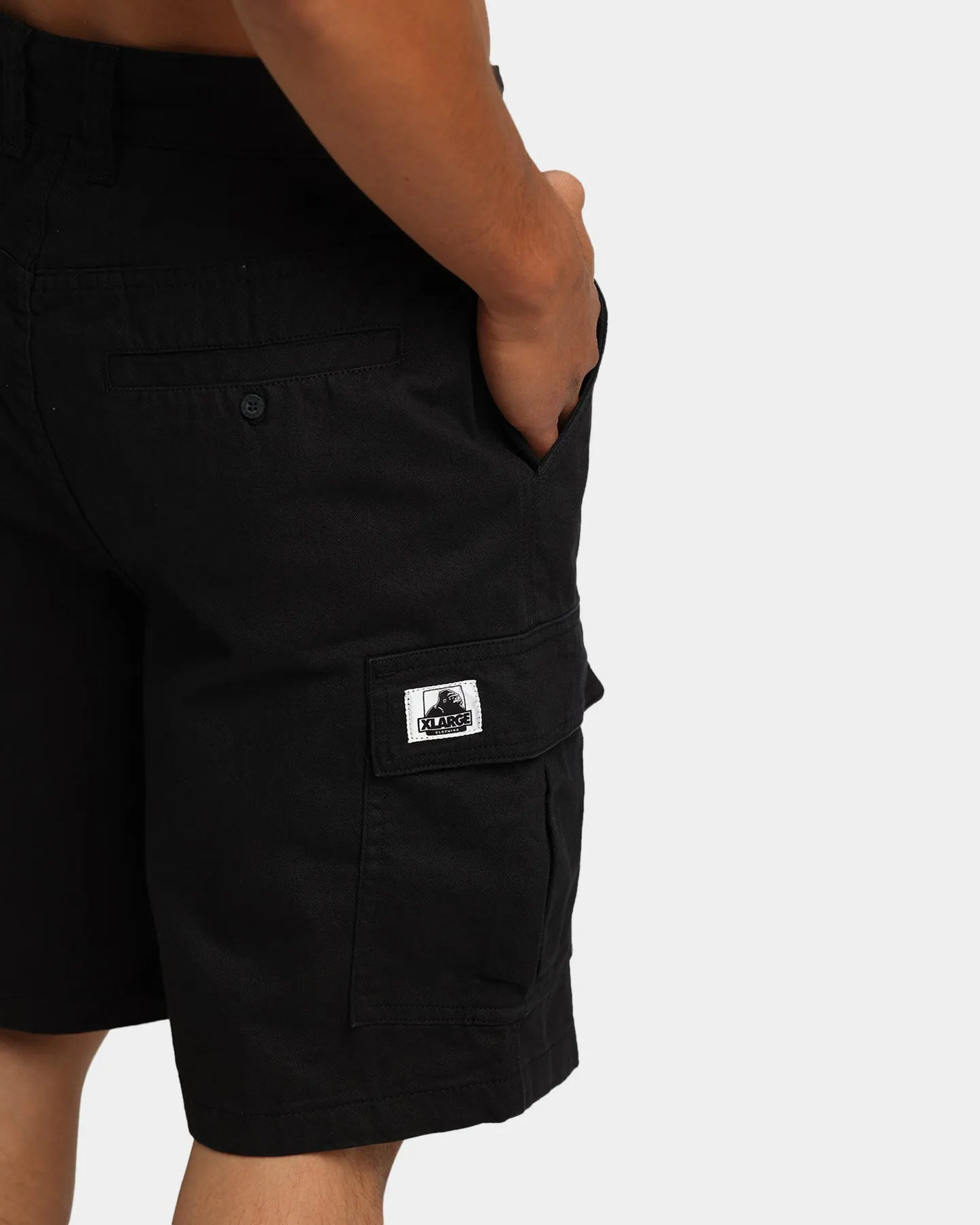 X-Large Tactical Cargo Shorts Black