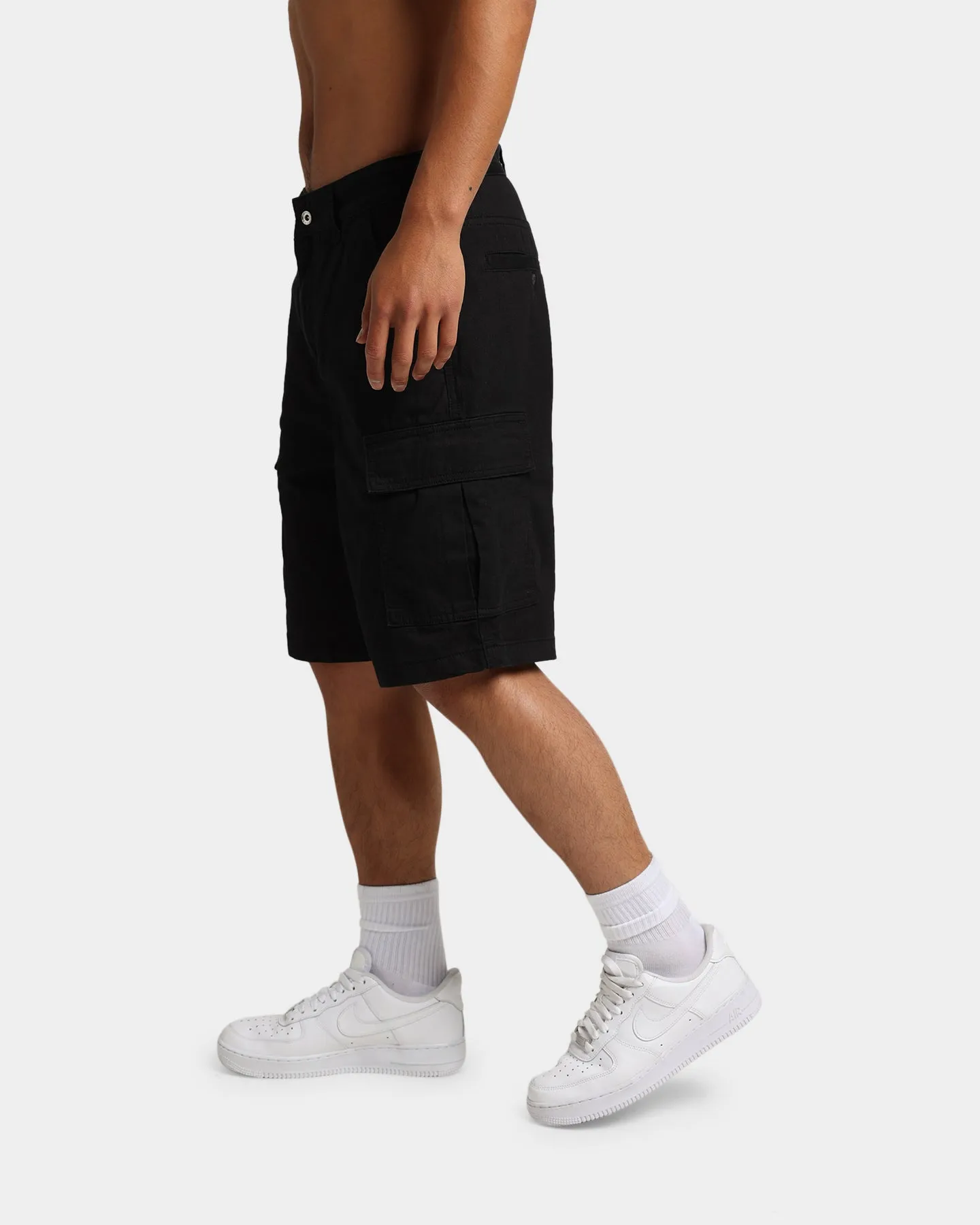 X-Large Tactical Cargo Shorts Black